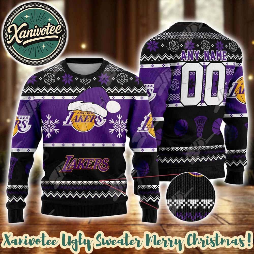 NBA Los Angeles Lakers Special Personalized Christmas 2025 Holiday Ugly Christmas Sweater NBA Los Angeles Lakers Special Personalized Christmas 2025 Holiday Ugly Christmas Sweater