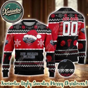 NBA New Orleans Pelicans Special Personalized Christmas 2025 Holiday Ugly Christmas Sweater