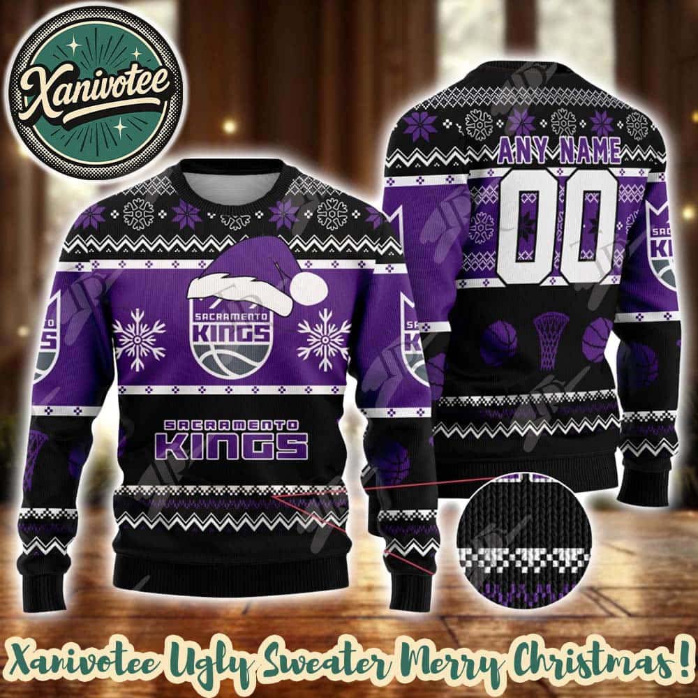 NBA Sacramento Kings Special 2025 Personalized Christmas Ugly Christmas Sweater Gift For Men And Women
