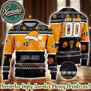NBA Utah Jazz Special Holiday Christmas Xmas Ugly Christmas Sweater 2025