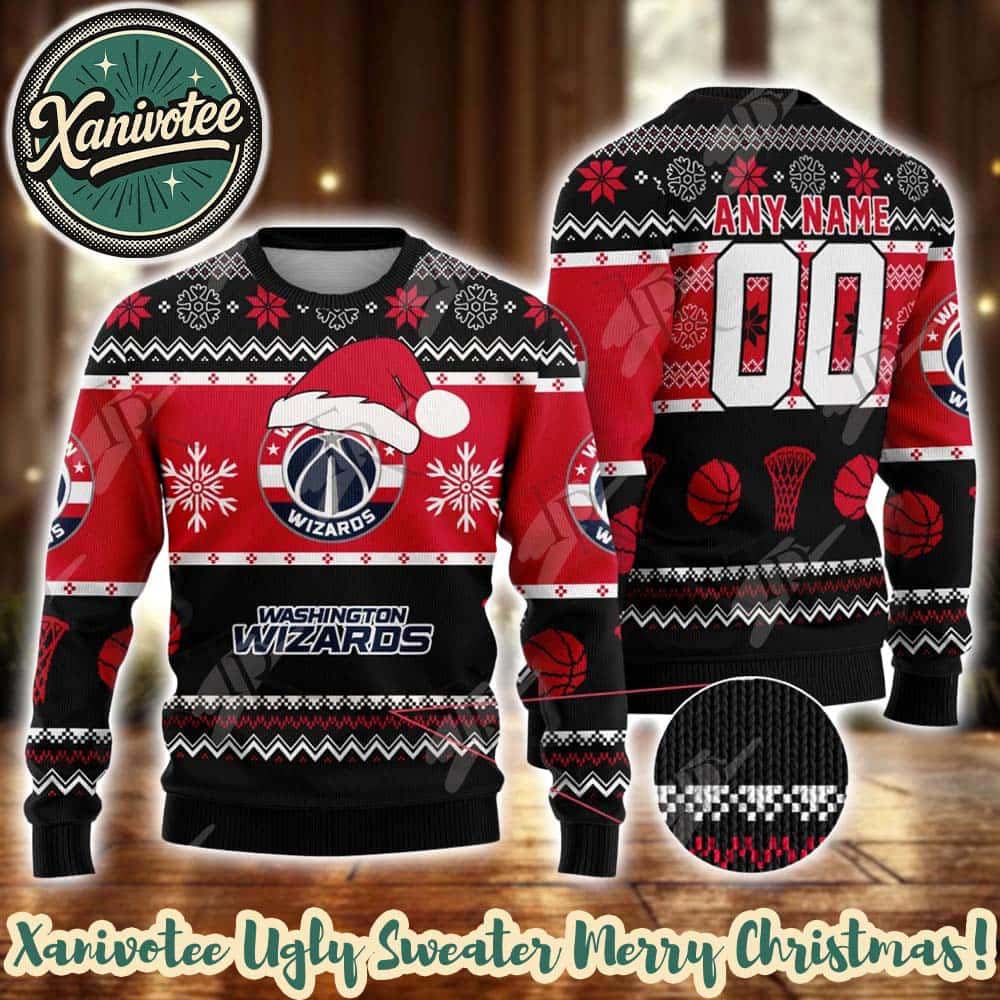 NBA Washington Wizards Special Holiday Christmas Xmas Ugly Christmas Sweater 2025 NBA Washington Wizards Special Holiday Christmas Xmas Ugly Christmas Sweater 2025