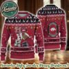 NCAA Alabama Crimson Tide x Grinch Personalized Christmas 2025 Holiday Ugly Christmas Sweater