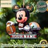 NCAA LSU Tigers x Mickey Mouse Christmas 2025 Classic Tree Ornament
