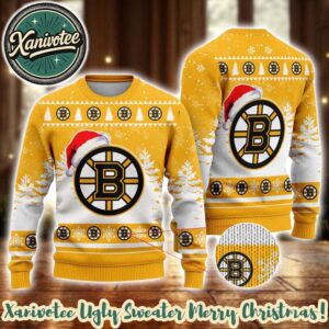 NHL Boston Bruins Special 2025 Personalized Christmas Ugly Christmas Sweater Gift For Men And Women