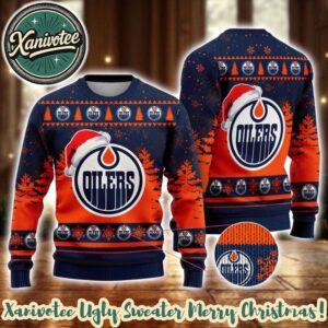 NHL Edmonton Oilers Special 2025 Knitted Ugly Christmas Sweater
