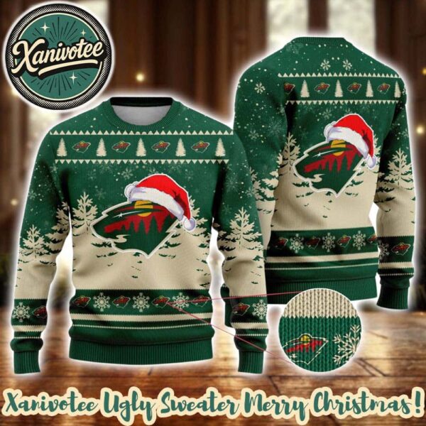 NHL Minnesota Wild Special 2025 Knitted Ugly Christmas Sweater