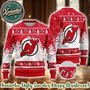 NHL New Jersey Devils Special Personalized Christmas 2025 Holiday Ugly Christmas Sweater