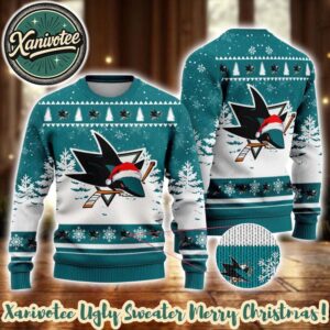 NHL San Jose Sharks Special Ugly Christmas Sweater Gift For Holiday 2025
