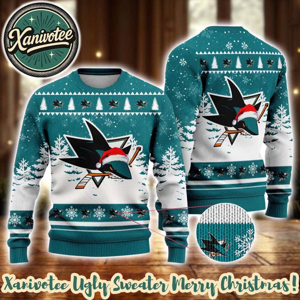 NHL San Jose Sharks Special Ugly Christmas Sweater Gift For Holiday 2025