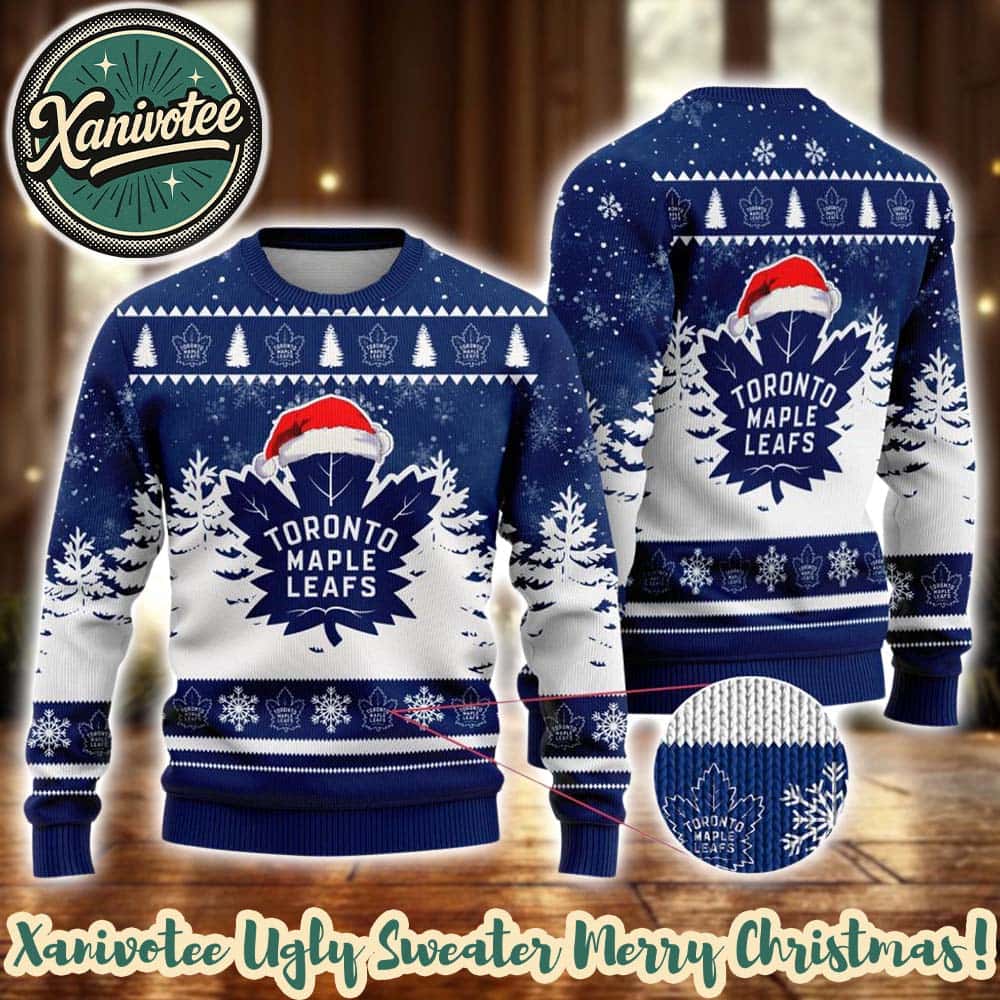 NHL Toronto Maple Leafs Special 2025 Knitted Ugly Christmas Sweater