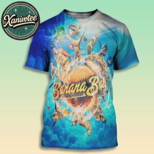 Nebraska Huskers Baseball Lincoln NE Poster Savannah Bananas Ball At Memorial Stadium On June 13 2026 All Over Print T-Shirt