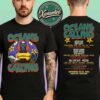 Oceans Calling Festival 2025 Fries Lineup Tee For Ocean City MD At Ocean City Maryland On September 26-28 2025 White T-Shirt