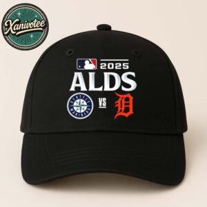 Official 2025 MLB ALDS Matchup Seattle Mariners Vs Detroit Tigers Logo Classic Cap Snapback Hat