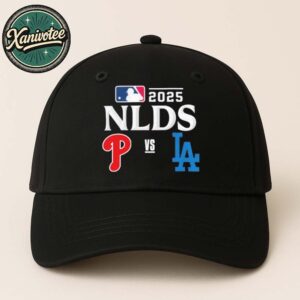 Official 2025 MLB NLDS Philadelphia Phillies Vs Los Angeles Dodgers Matchup Logo Classic Cap Snapback Hat