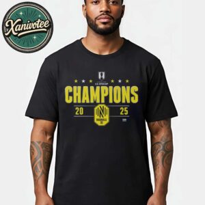 Official Nashville Soccer Club 2025 US Open Cup Champions Unisex T-Shirt