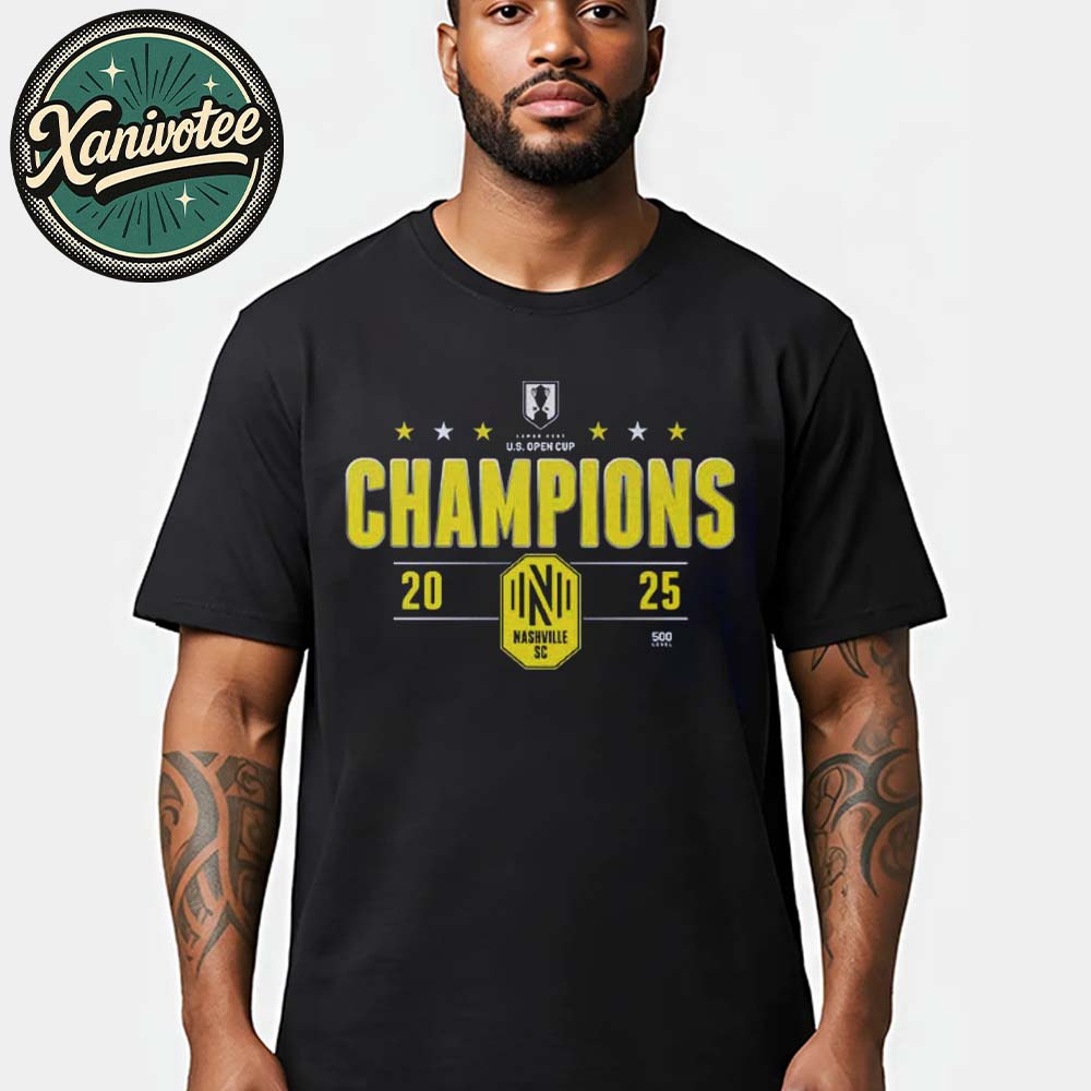 Official Nashville Soccer Club 2025 US Open Cup Champions Unisex T-Shirt Official Nashville Soccer Club 2025 US Open Cup Champions Unisex T-Shirt