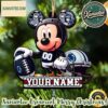 Oregon Ducks NCAA x Mickey Mouse Christmas 2025 Tree Decoration Ornament