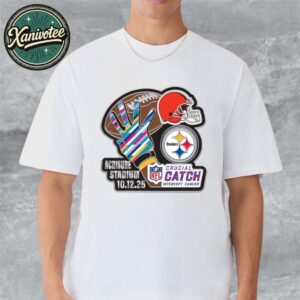 Pittsburgh Steelers Vs Cleveland Browns Week 6 Matchup NFL At Acrisure Stadium In Pittsburgh PA On October 12th 2025 Unisex T-Shirt