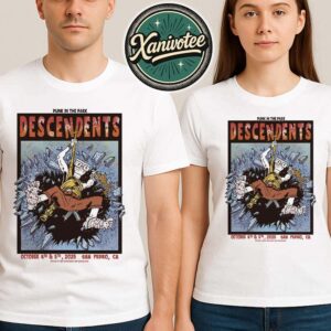 Punk In The Park 2025 x Descendents San Pedro CA Poster For Berth 46 3011 Miner St On October 4th And 5th 2025 Unisex T-Shirt