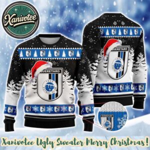 Queretaro F.C LIGA MX Special Christmas 2025 Custom Ugly Christmas Sweater Gift