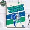 Tampa Bay Buccaneers Vs Seattle Seahawks Poster NFL Matchup On October 5 2025 Home Decor Poster Canvas