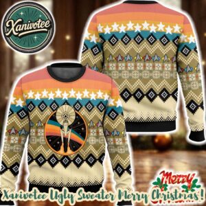 Star Trek Starfleet Spaceship Star Trek Personalized Christmas Holiday Ugly Christmas Sweater