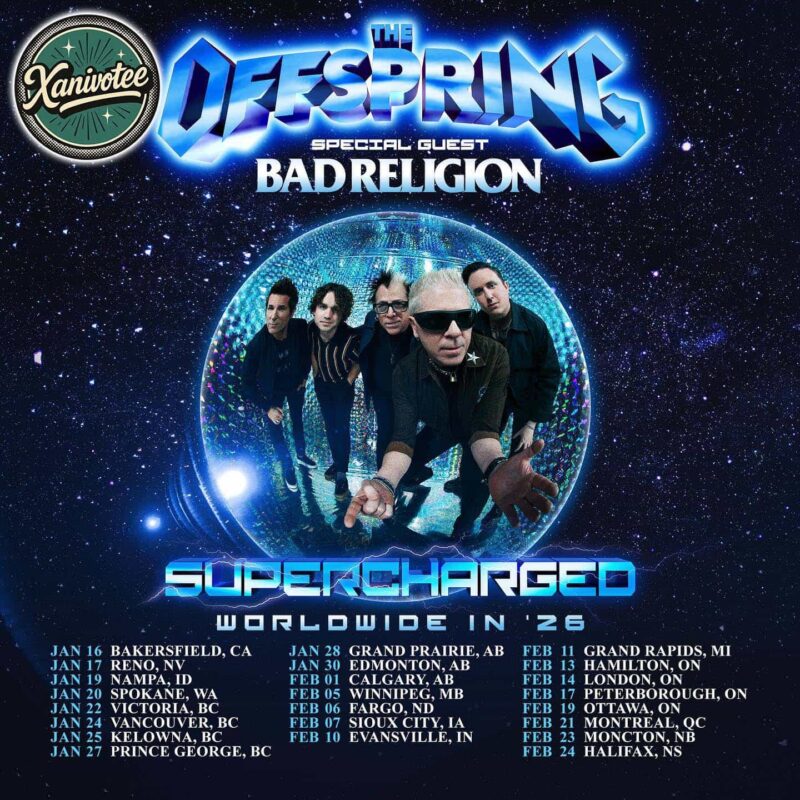 The Offspring Ignite 2026 with “Supercharged Worldwide Tour” — Joined by Punk Legends Bad Religion (1)