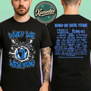 When We Were Young Festival 2025 Overseer Lineup Tee For Las Vegas Festival Grounds In Las Vegas NV On October 18th And 19th 2025 Unisex T-Shirt
